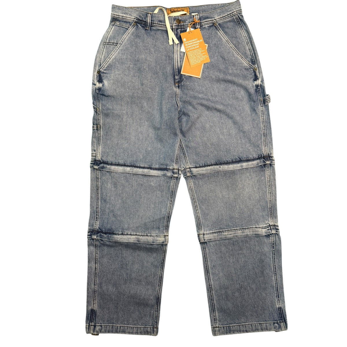 BEAMS×Timberland 26SS/別注Denim Pants／LIGHT SHADE／3WAYデニムパンツ/TBC0YHBY 古着・中古-1枚目のアイテム画像