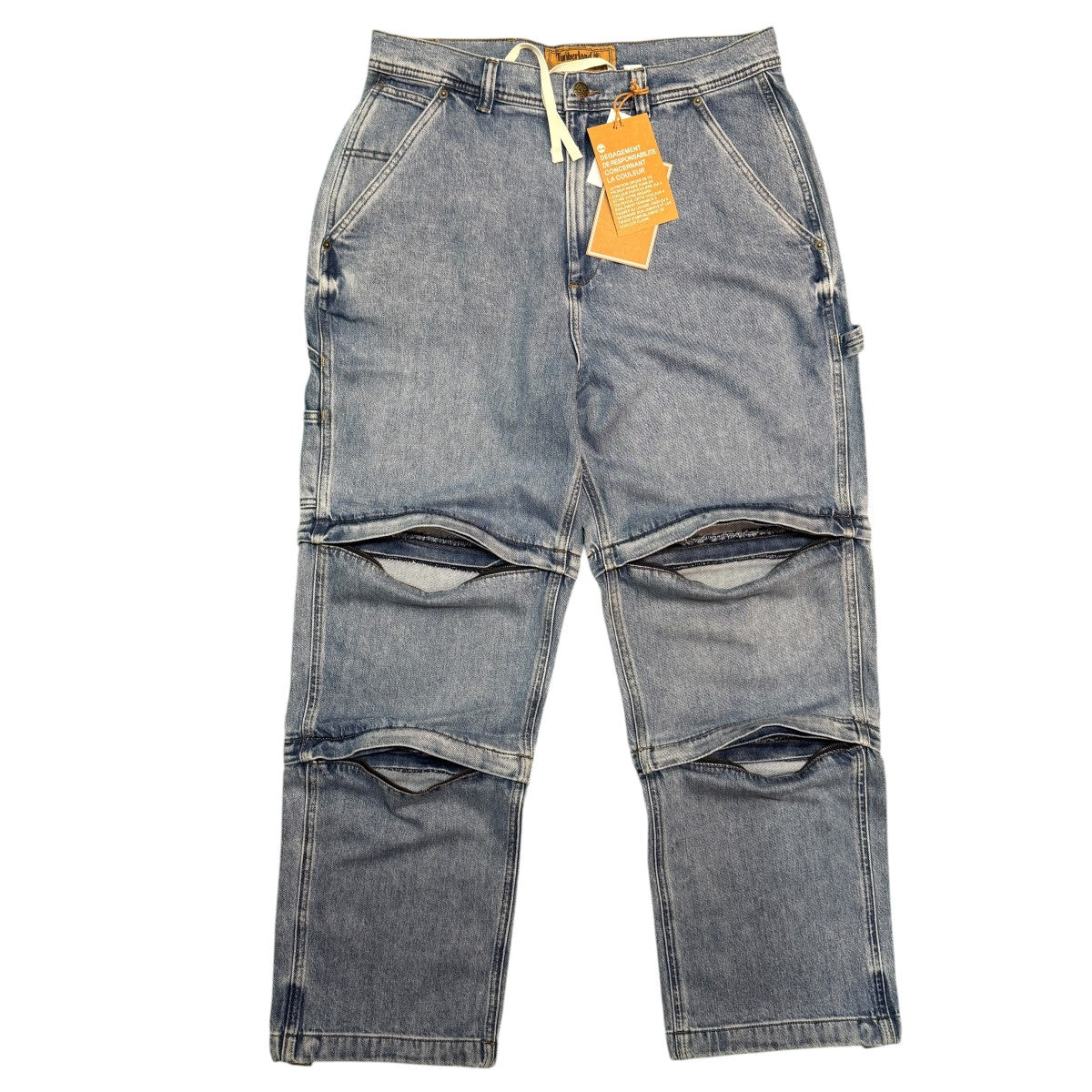 BEAMS×Timberland 26SS/別注Denim Pants／LIGHT SHADE／3WAYデニムパンツ/TBC0YHBY 古着・中古-2枚目のアイテム画像