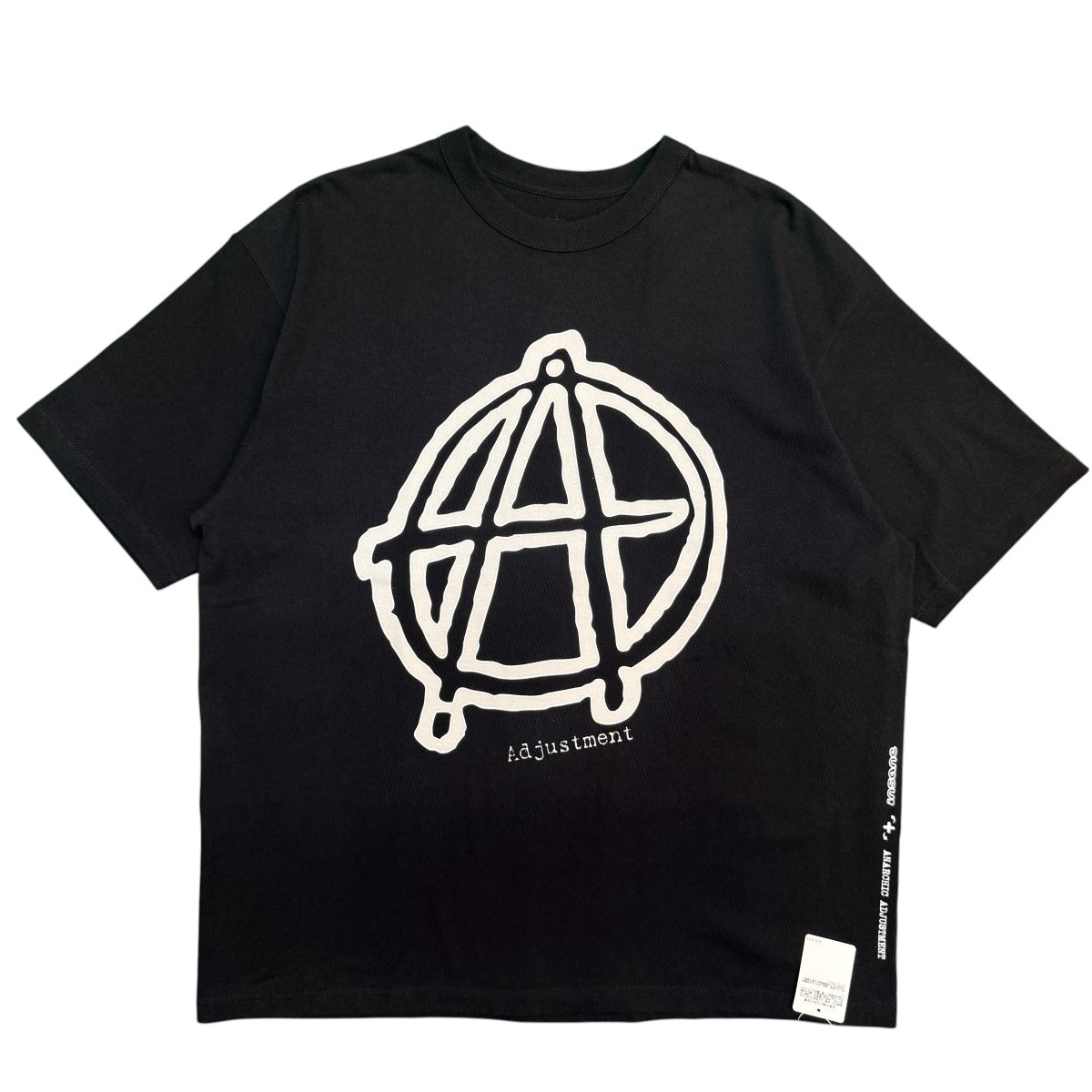 BEAMS T×insane×ANARCHIC ADJUSTMENT Short Sleeve T-shirt／トリプルコラボルーズフィットTシャツ/75-08-1553-146 古着・中古-1枚目のアイテム画像