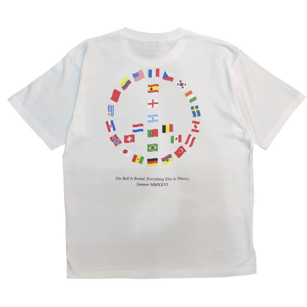 Huber Store 26SS/Peace Flags Tee／ピースフラッグTシャツ/26SS-HBR-ST02 古着・中古-2枚目のアイテム画像