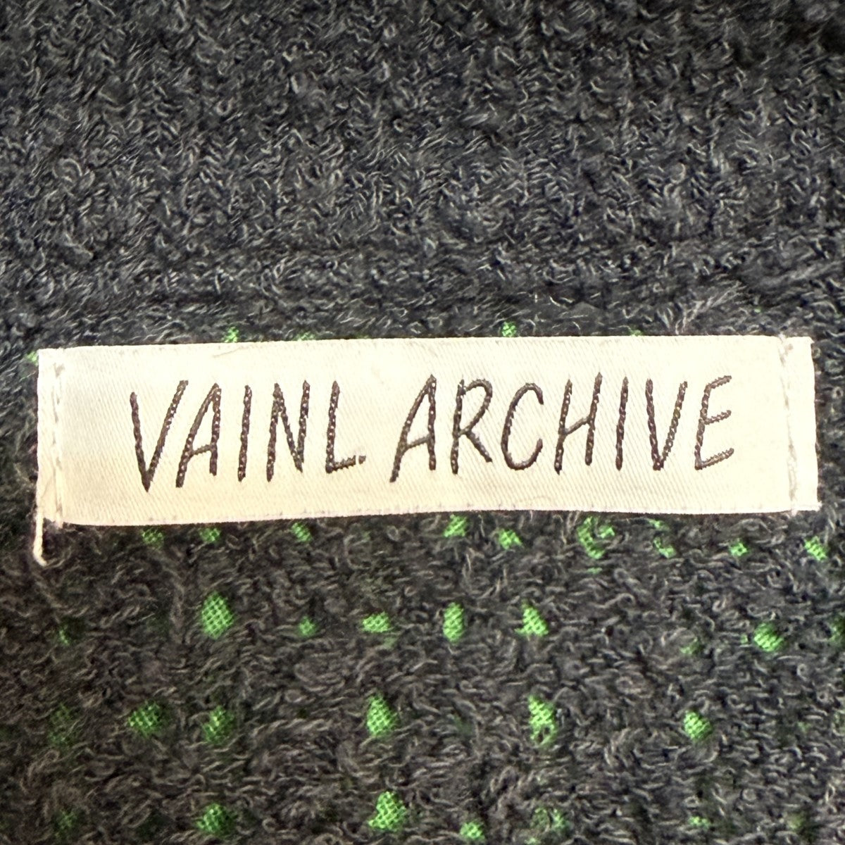 VAINL ARCHIVE 26SS/WILL-HN／ヘンリーネックニット/VASK26S003 古着・中古-5枚目のアイテム画像