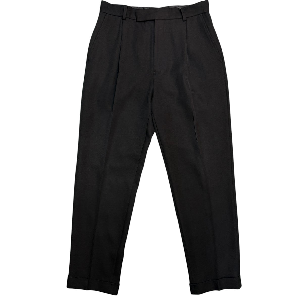 DORMEUIL ／ PLEATED TROUSERS (TYPE-1)ドーメルプリーツトラウザースラックスパンツ
