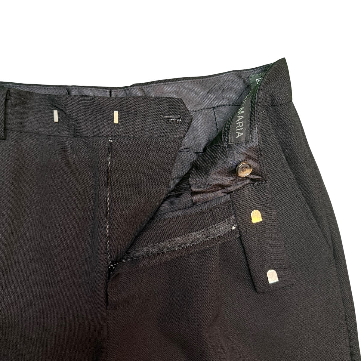 DORMEUIL ／ PLEATED TROUSERS (TYPE-1)ドーメルプリーツトラウザースラックスパンツ