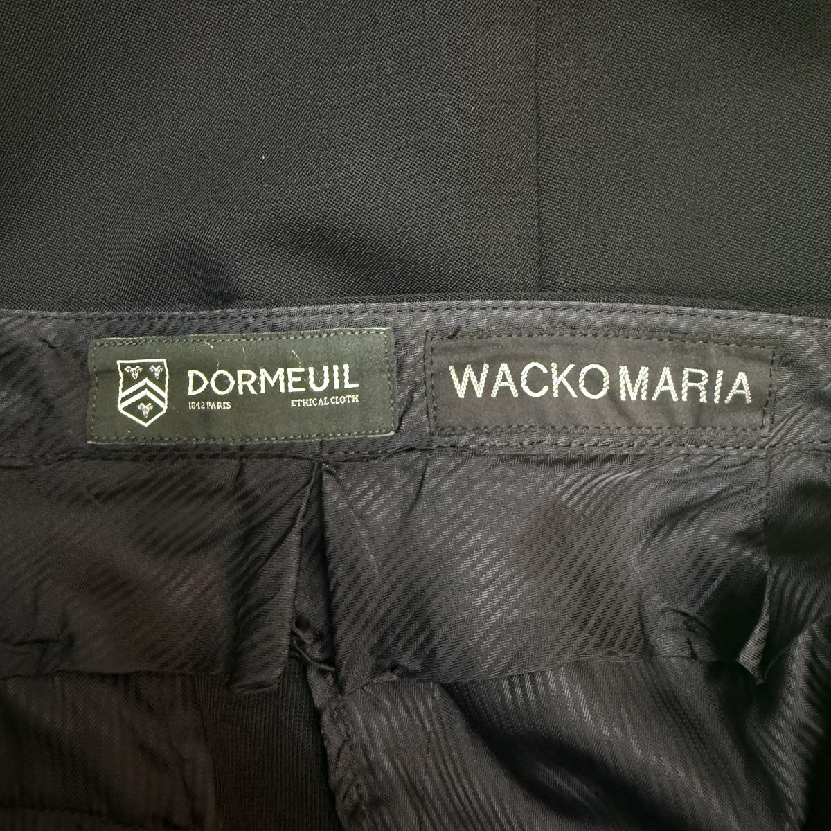 WACKO MARIA(ワコマリア) DORMEUIL ／ PLEATED TROUSERS (TYPE-1