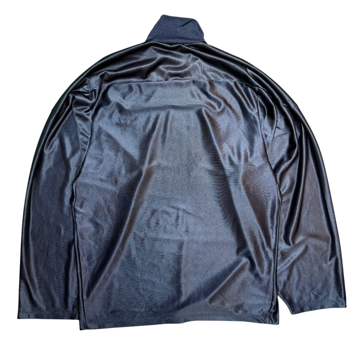 2020／Tricot Satin Mock Neck Jersey／トリコットサテンモックネックジャージ/KT52 641660 TJV20
