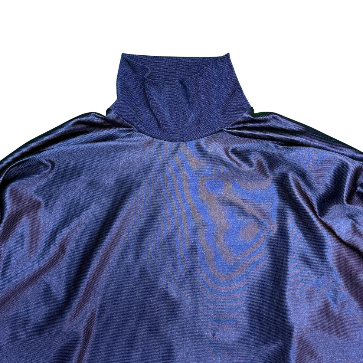 2020／Tricot Satin Mock Neck Jersey／トリコットサテンモックネックジャージ/KT52 641660 TJV20