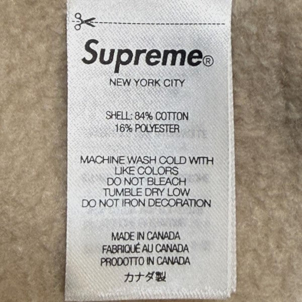 25SS/Small Box Zip Up Hooded Sweatshirt/カナダ製