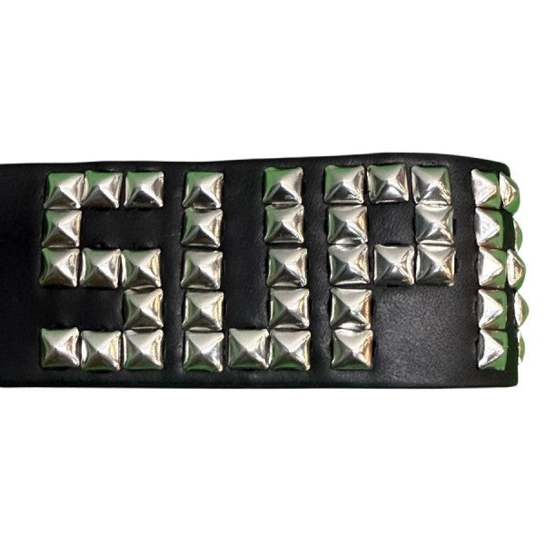 23SS/Studded Keychain Cow／スタッズキーチェーン カウレザー/Made in Italy
