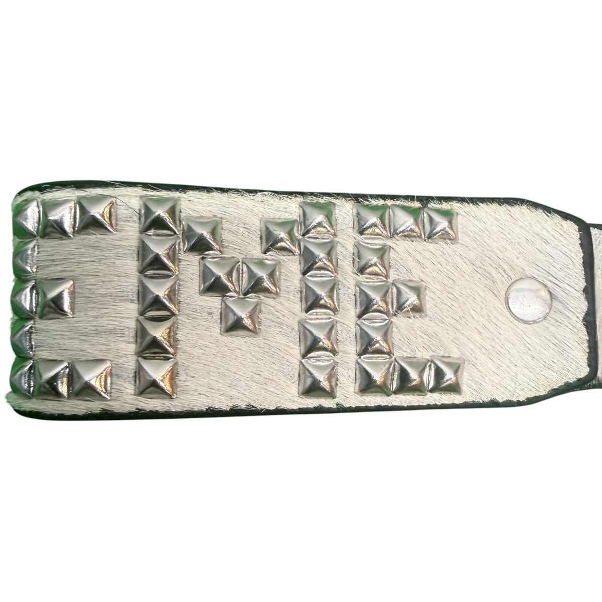 23SS/Studded Keychain CowCOW HIDEスタッズキーチェーン／Made in Italy
