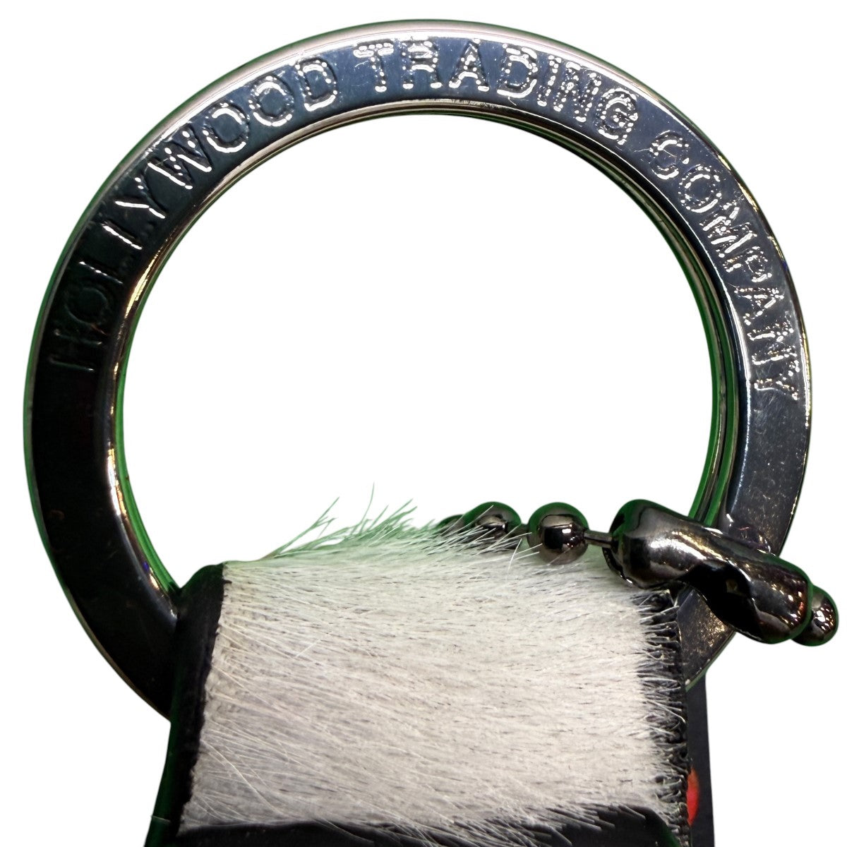 23SS/Studded Keychain CowCOW HIDEスタッズキーチェーン／Made in Italy