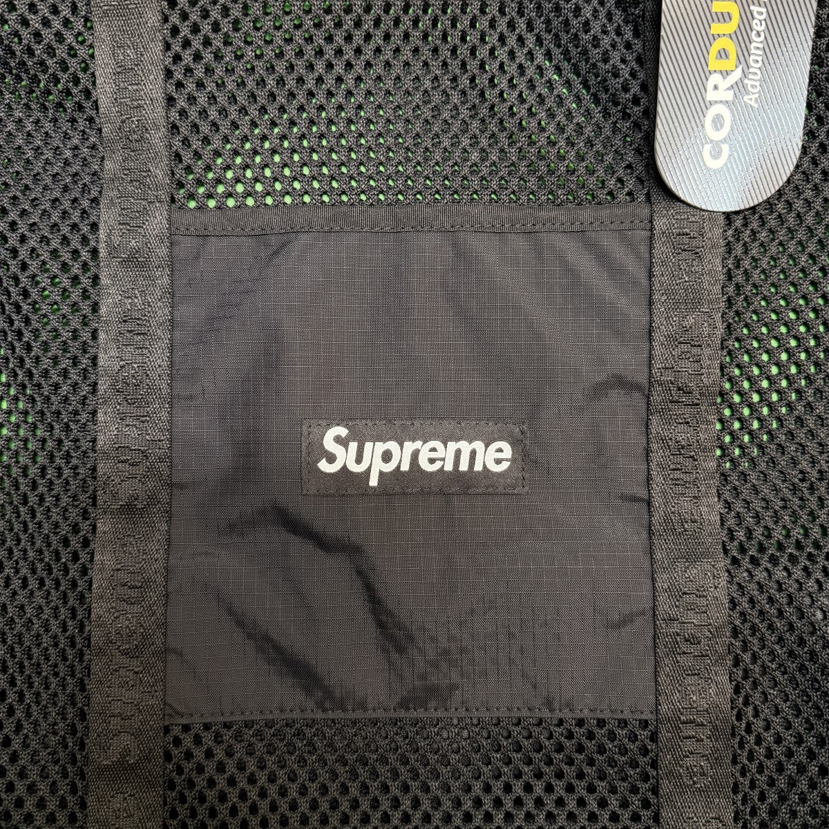 25SS/Mesh Tote Bag／メッシュトートバッグ/外ポケット1