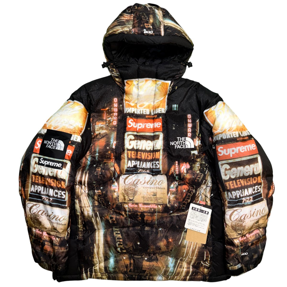 22AW/800-Fill Half Zip Hooded Pullover／Times Square／ 800フィルハーフジップフードプルオーバーダウンジャケット/ND52205I