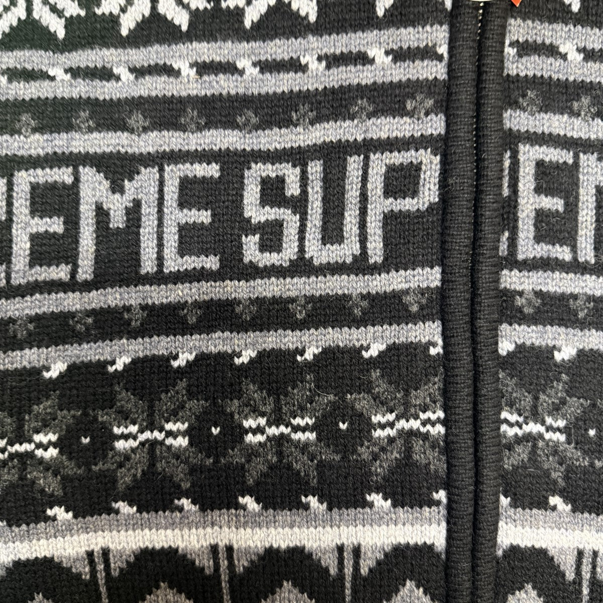 22AW/TS Faire Isle F／Z Hooded Sweater／ジップアップニットセーター/NT52212I