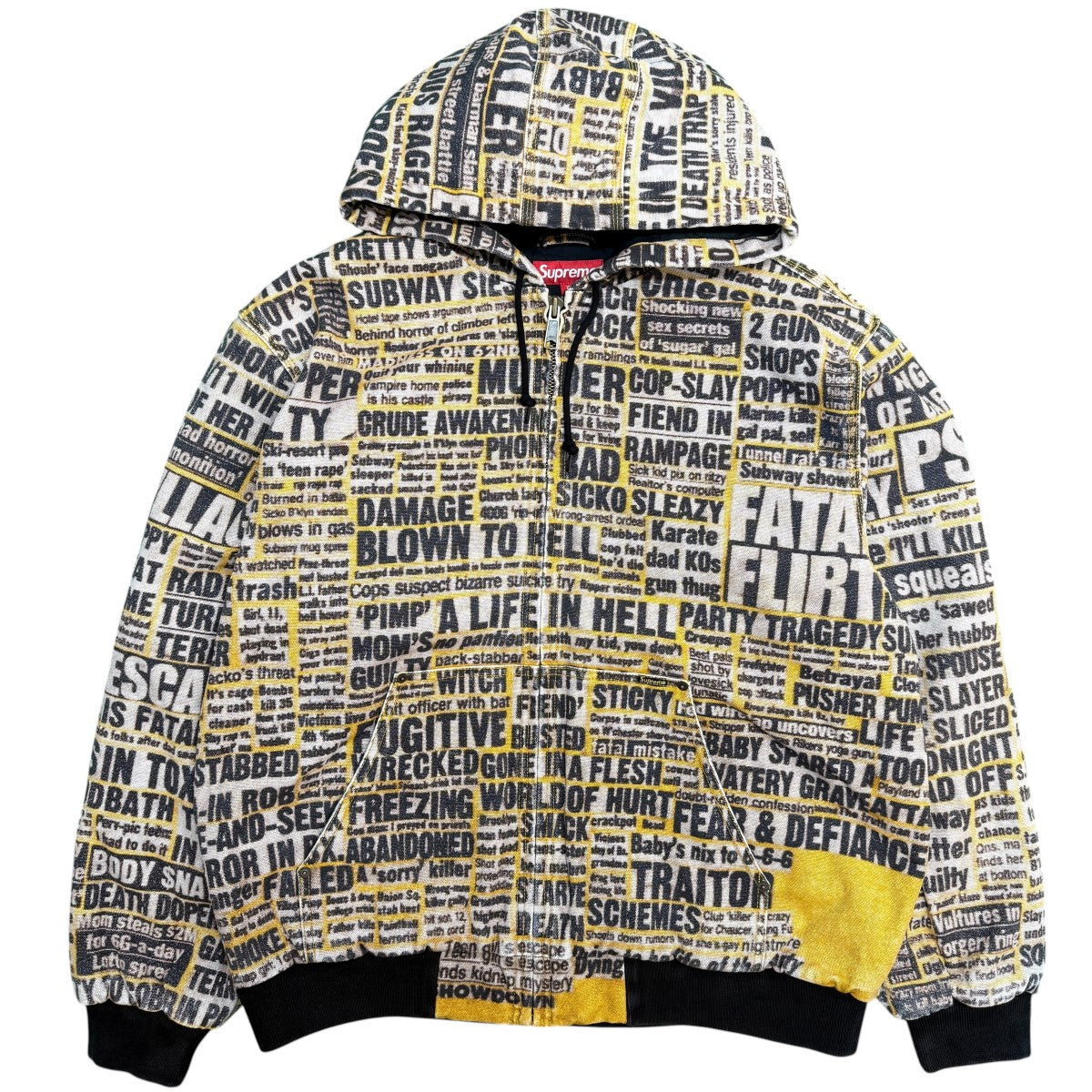 25AW/Dash Snow Hooded Work Jacket／ダッシュスノーフーデッドワークジャケット