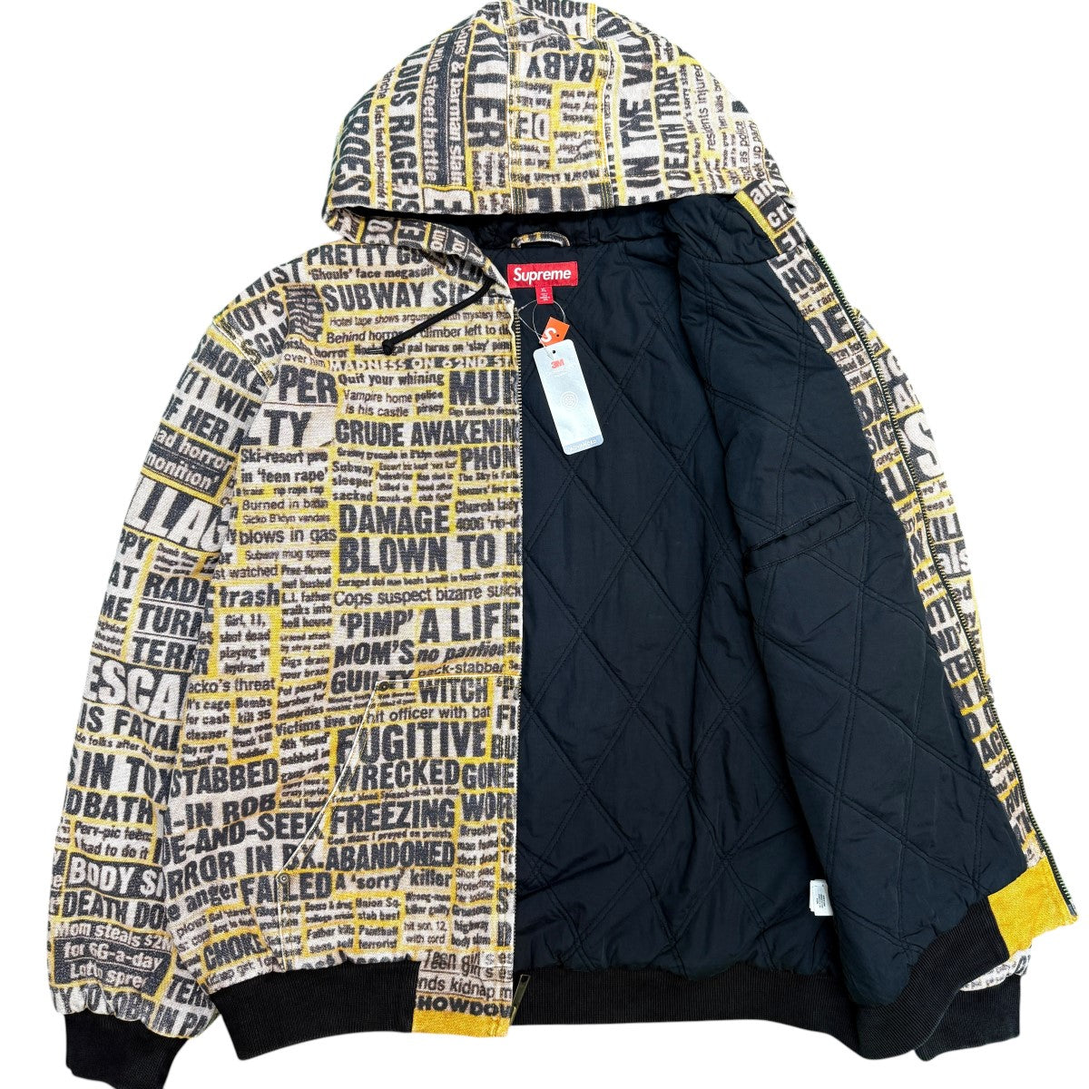 25AW/Dash Snow Hooded Work Jacket／ダッシュスノーフーデッドワークジャケット