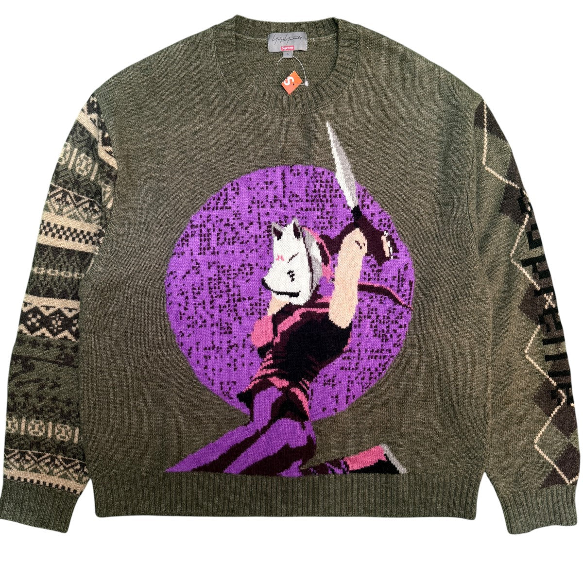 22AW/Yohji Yamamoto TEKKEN Sweater／鉄拳セーター