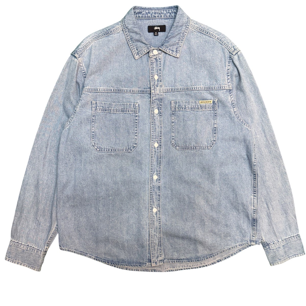 26SS/Work Denim Shirt／Light Denim／ワークデニムシャツ110376