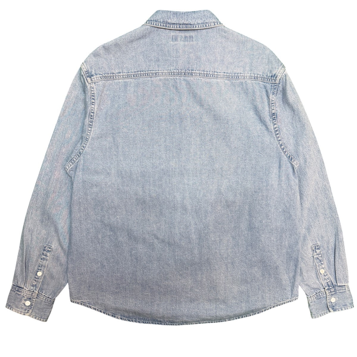 26SS/Work Denim Shirt／Light Denim／ワークデニムシャツ110376