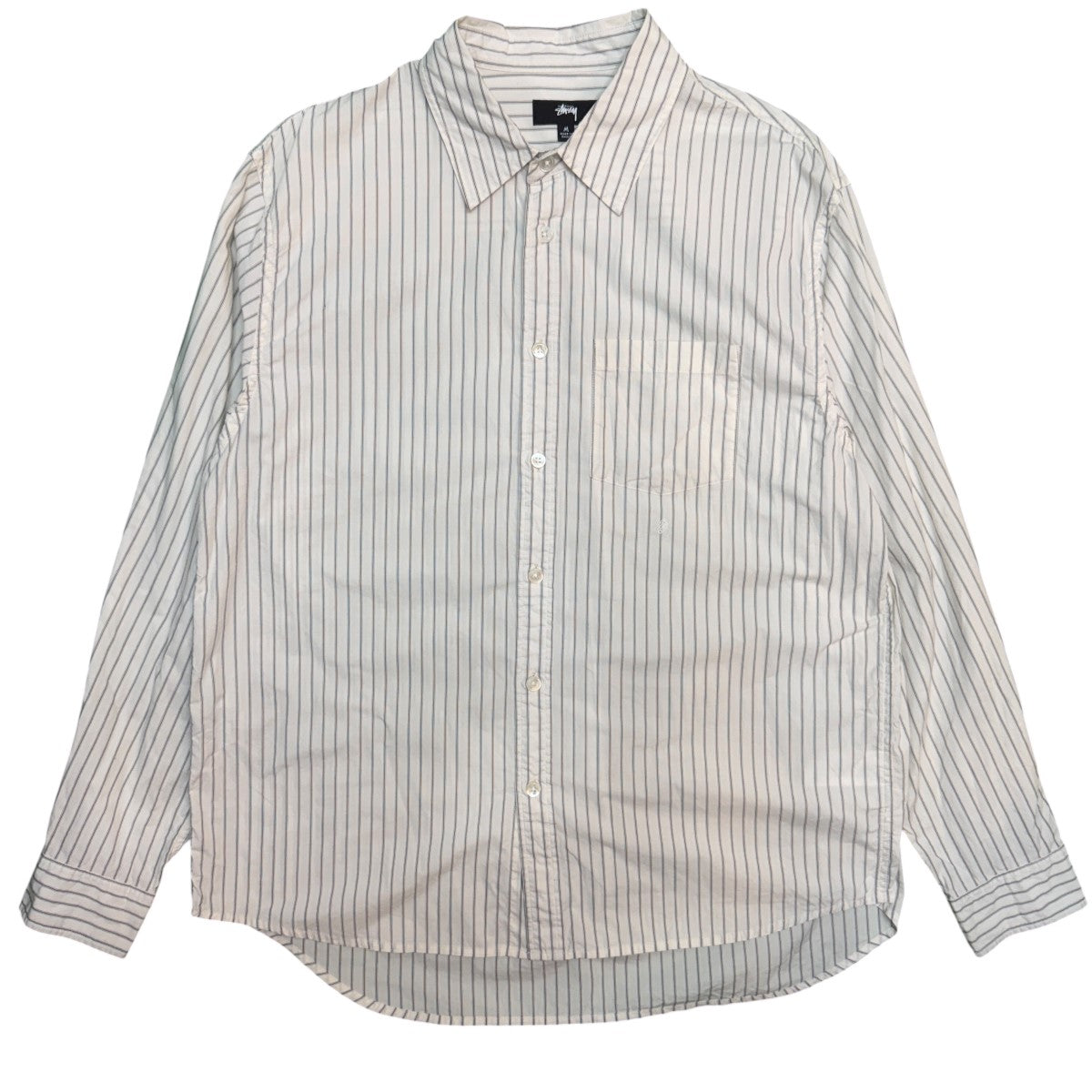 26SS/STANDARD SHIRT／Natural Stripe／スタンダードシャツ/1110388