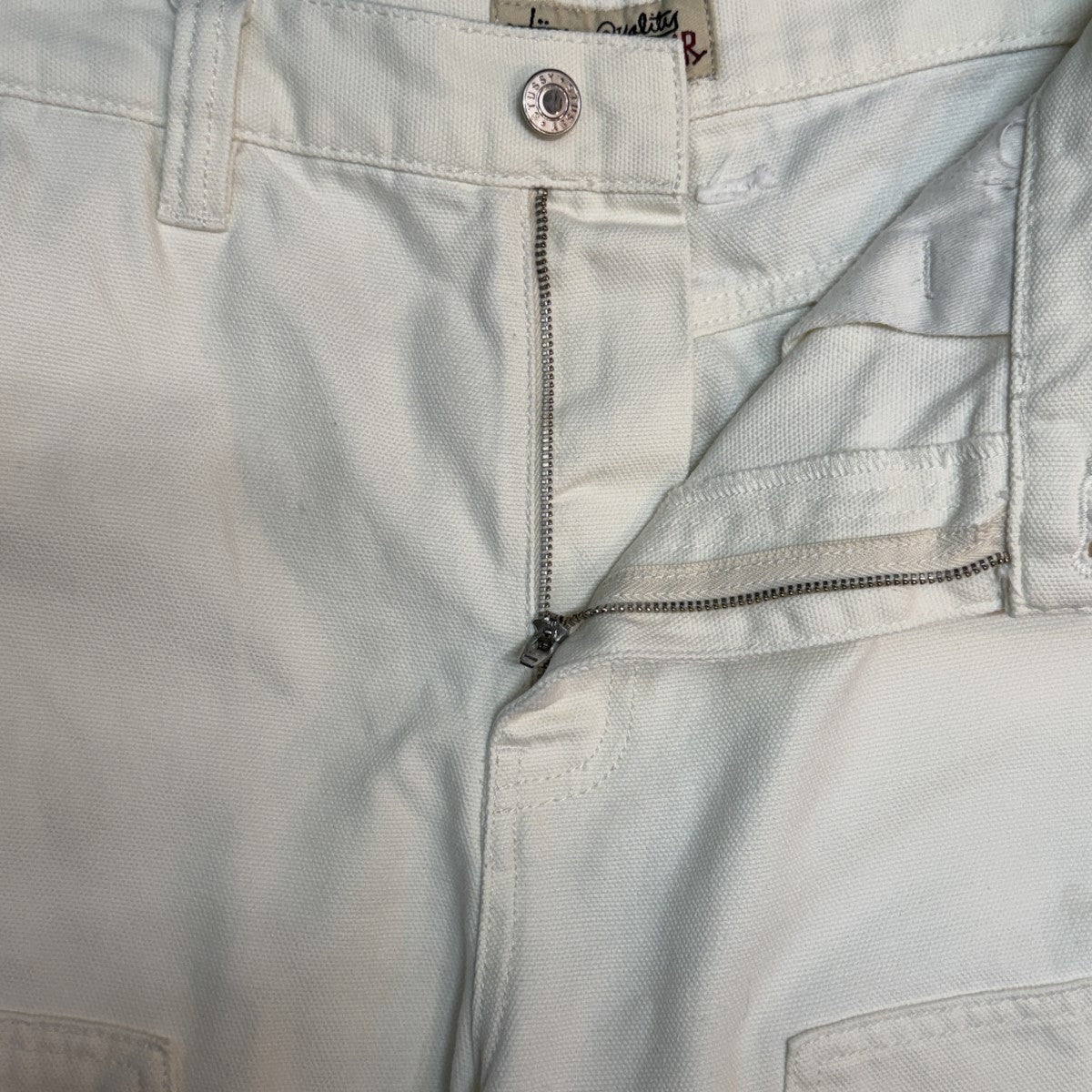 ／WORK PANT CANVAS／BONE／ワークパンツキャンバス/116496