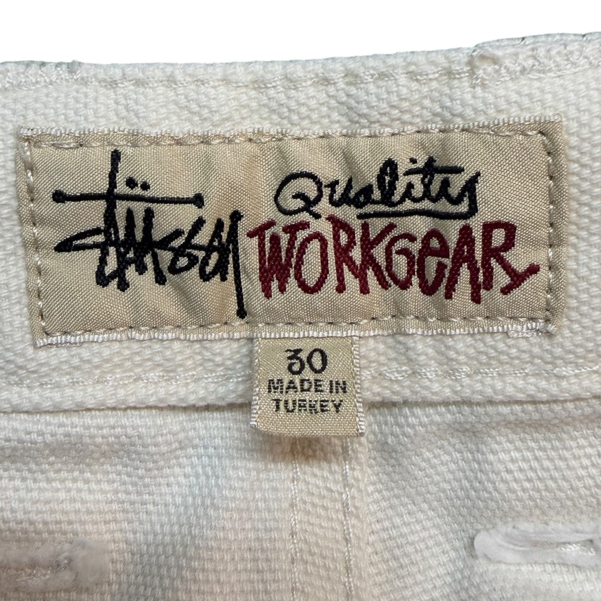 ／WORK PANT CANVAS／BONE／ワークパンツキャンバス/116496