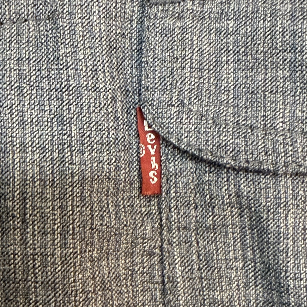 26SS/Wool Stripelevi’S W Name／Blue Gray／ウールストライプ Levi’s Wネームジャケット/WQ-J212