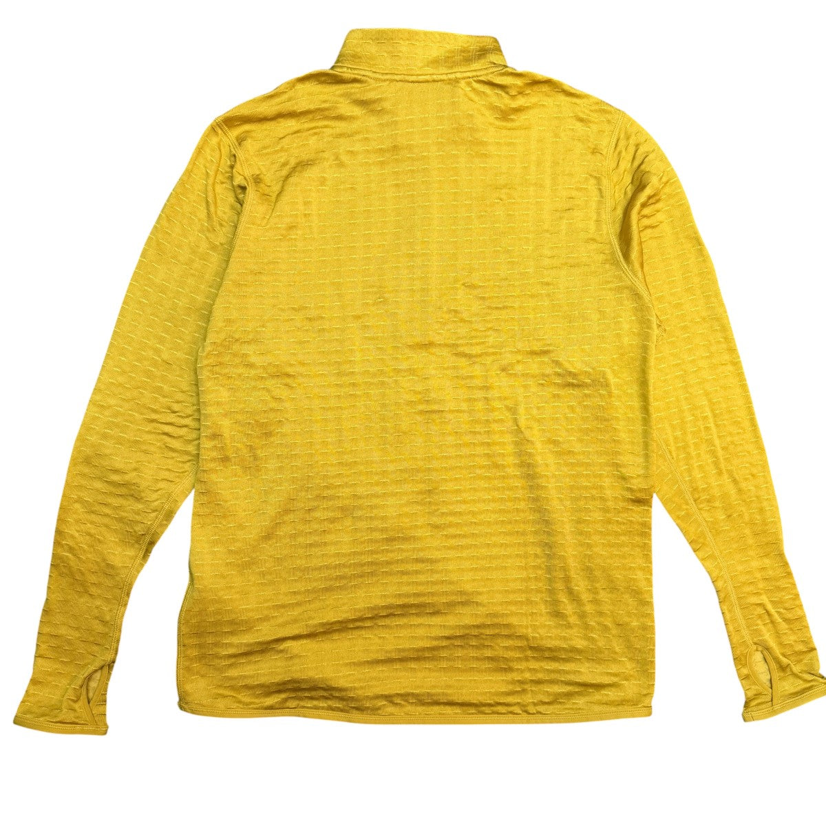24SS/NRG PATTA HZ TOP LS SAFFRON QUARTZ／NRG パタハーフジップロングスリーブトップ/FJ3070-389