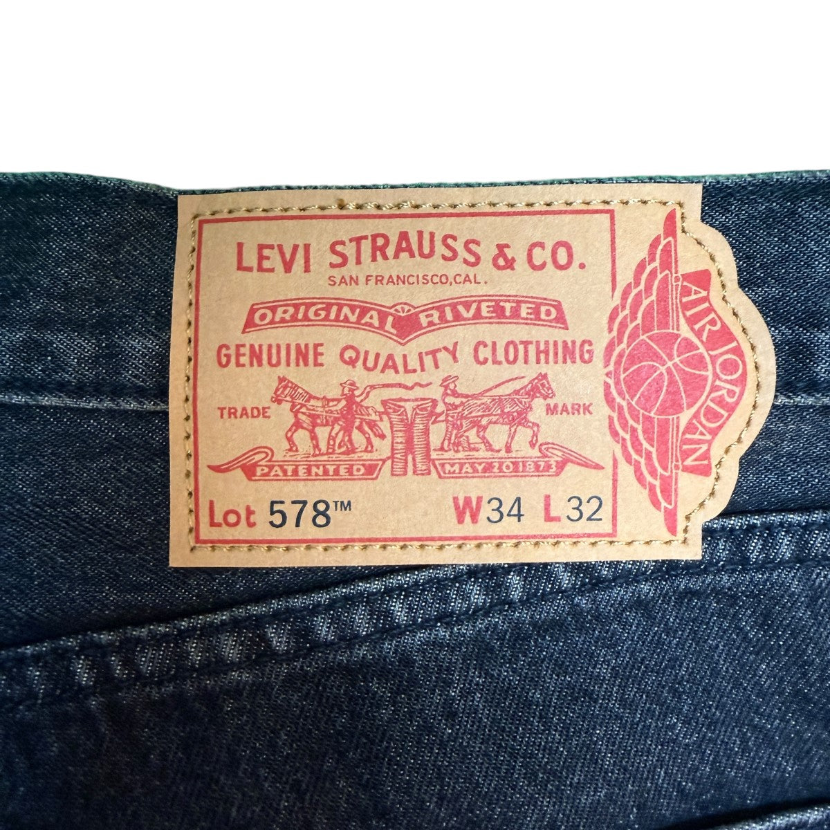 26SS/578 Baggy Jeans／コラボバギーデニムパンツ/005FH-0000