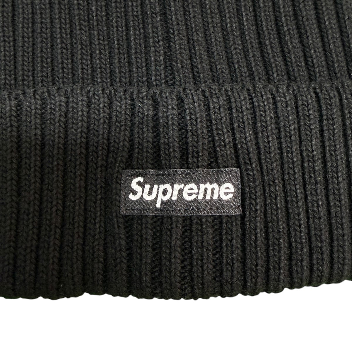 Supreme 25SS/Overdyed Beanie／Black／オーバーダイ ビーニーニットキャップ 古着・中古-2枚目のアイテム画像
