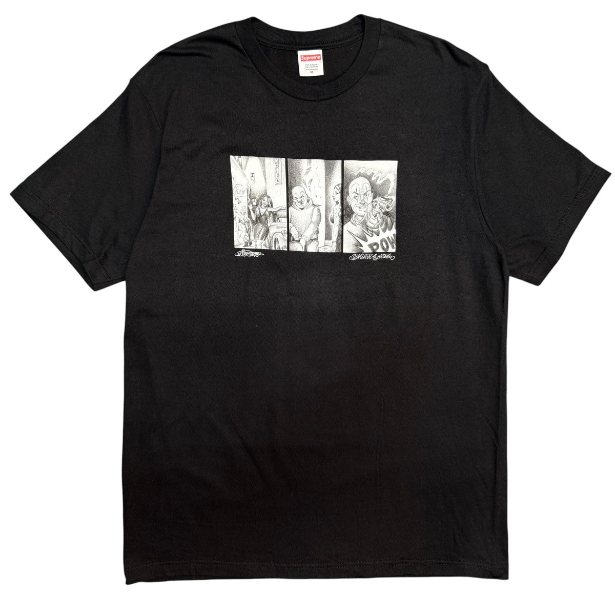 Supreme 24AW/Mister Cartoon Pow Tee／ミスター・カートゥーン POW Tシャツ 古着・中古-1枚目のアイテム画像
