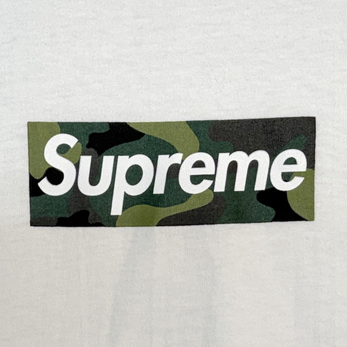 Supreme 23AW/Box Logo Tee／カモフラボックスロゴTシャツ 古着・中古-2枚目のアイテム画像