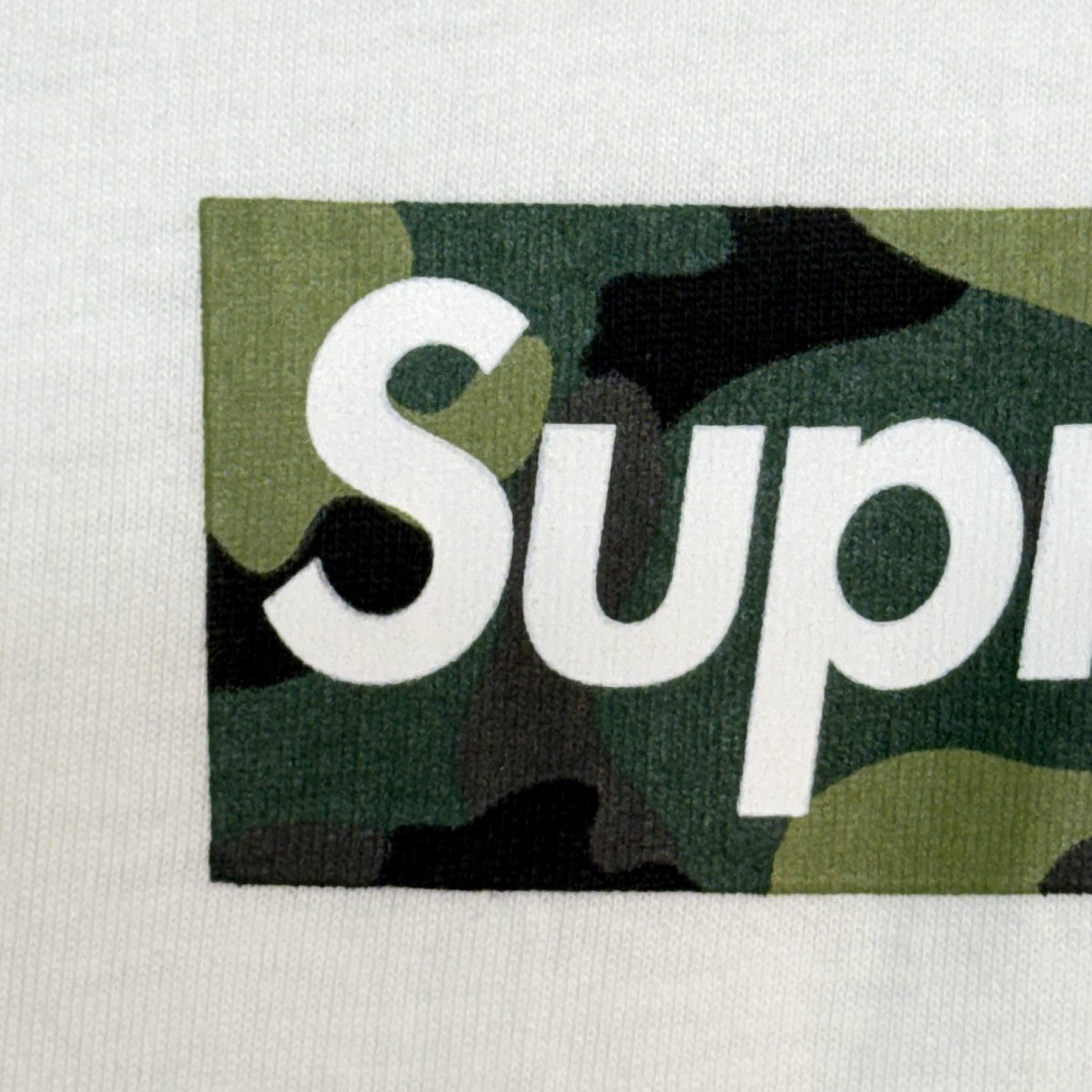 Supreme 23AW/Box Logo Tee／カモフラボックスロゴTシャツ 古着・中古-3枚目のアイテム画像