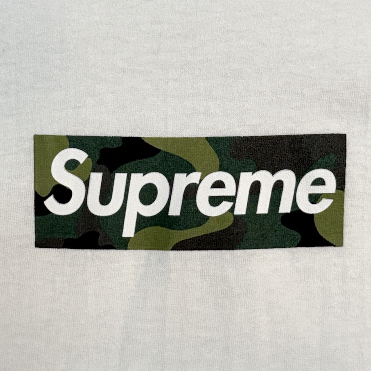 Supreme 23AW/Box Logo Tee／カモフラボックスロゴTシャツ 古着・中古-2枚目のアイテム画像