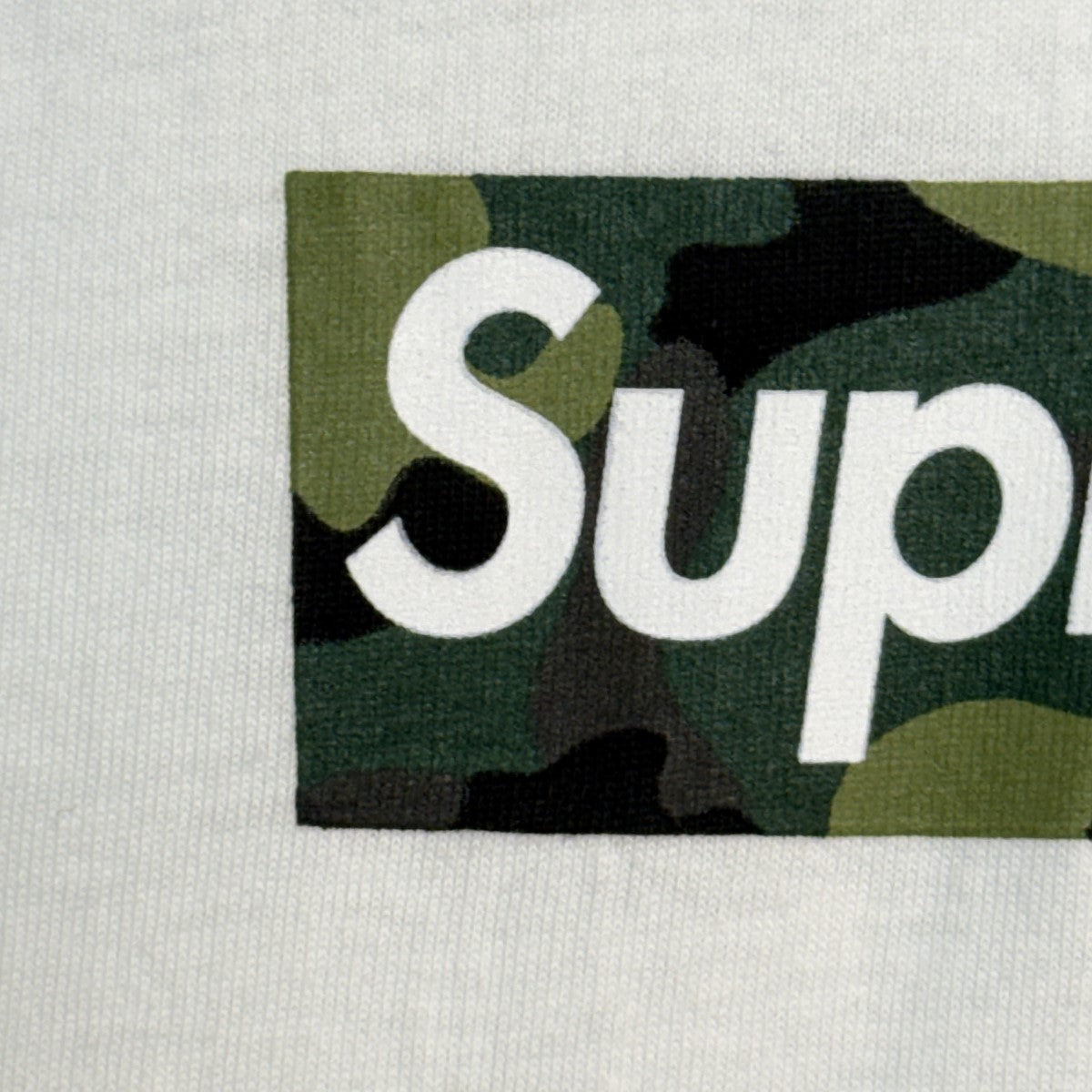 Supreme 23AW/Box Logo Tee／カモフラボックスロゴTシャツ 古着・中古-3枚目のアイテム画像