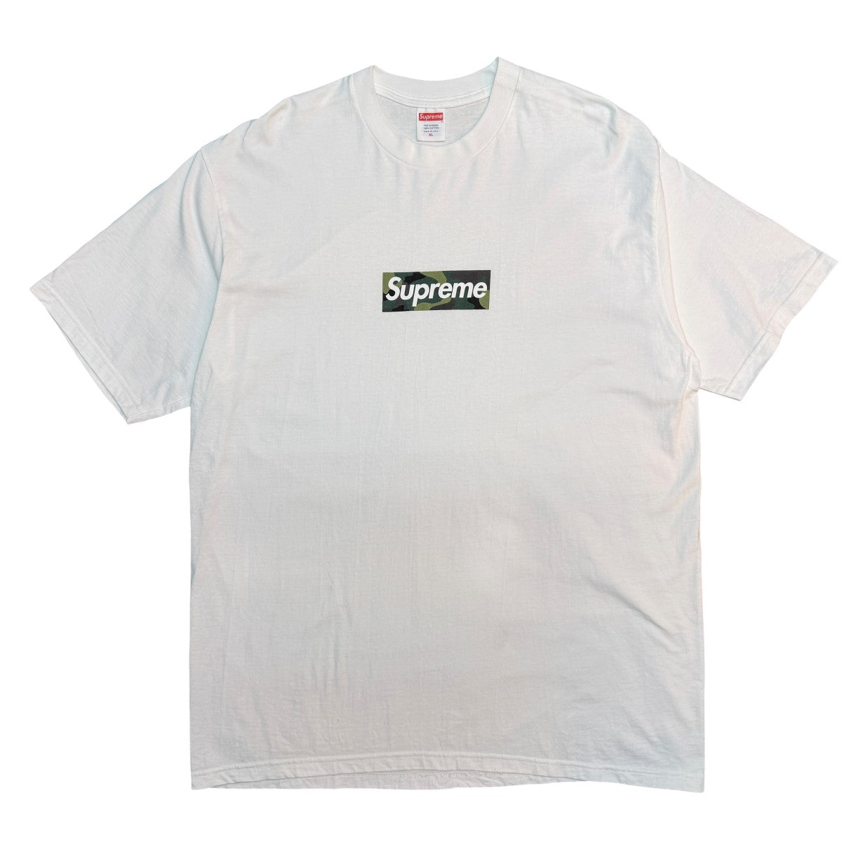 23AW/Box Logo Tee／カモボックスロゴTシャツ