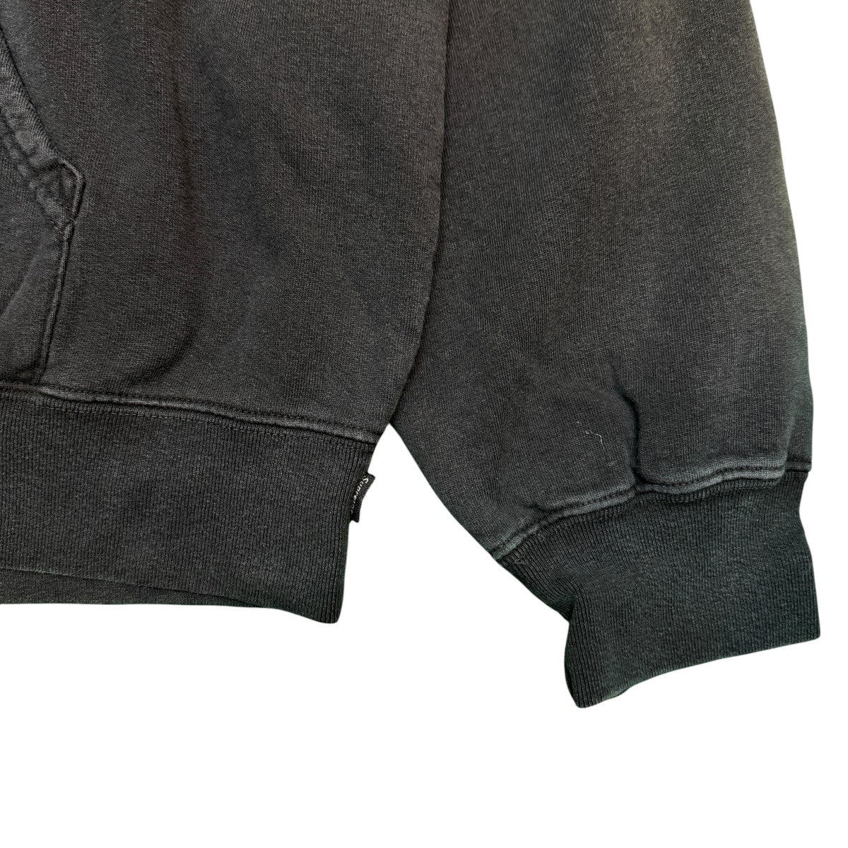 Supreme 23SS/Overdyed S Logo Hooded Sweatshirt／オーバーダイSロゴスウェットパーカー/カナダ製 古着・中古-3枚目のアイテム画像