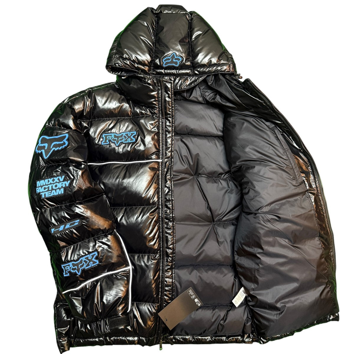 25AW/Fox Racing Shiny Down Puffer Jacket／フォックスレーシング シャイニー ダウン パファー ジャケット