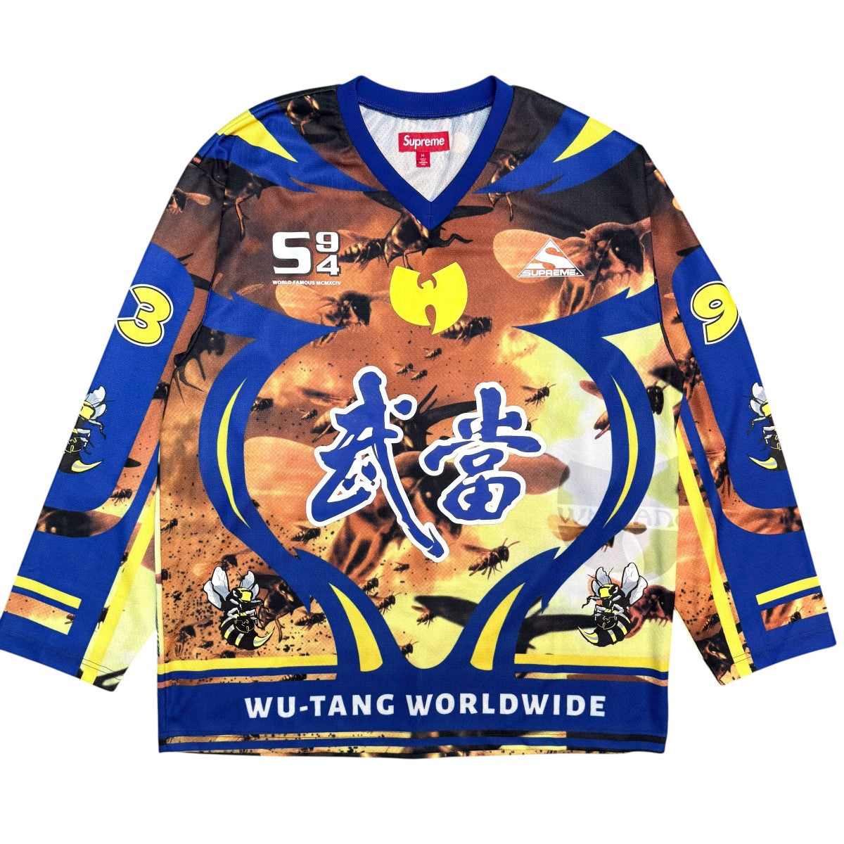 Supreme×Wu-Tang Clan 25AW/Wu-Tang Clan Hockey Jersey／ウータンクランホッケージャージ 古着・中古-1枚目のアイテム画像