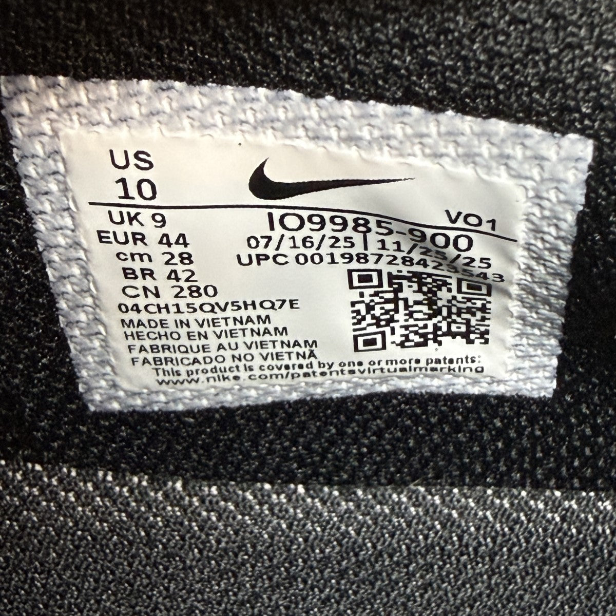 FRAGMENT DESIGN×NIKE 26SS/Book 2 LE EPブック2 スニーカーIO9985-900 古着・中古-9枚目のアイテム画像