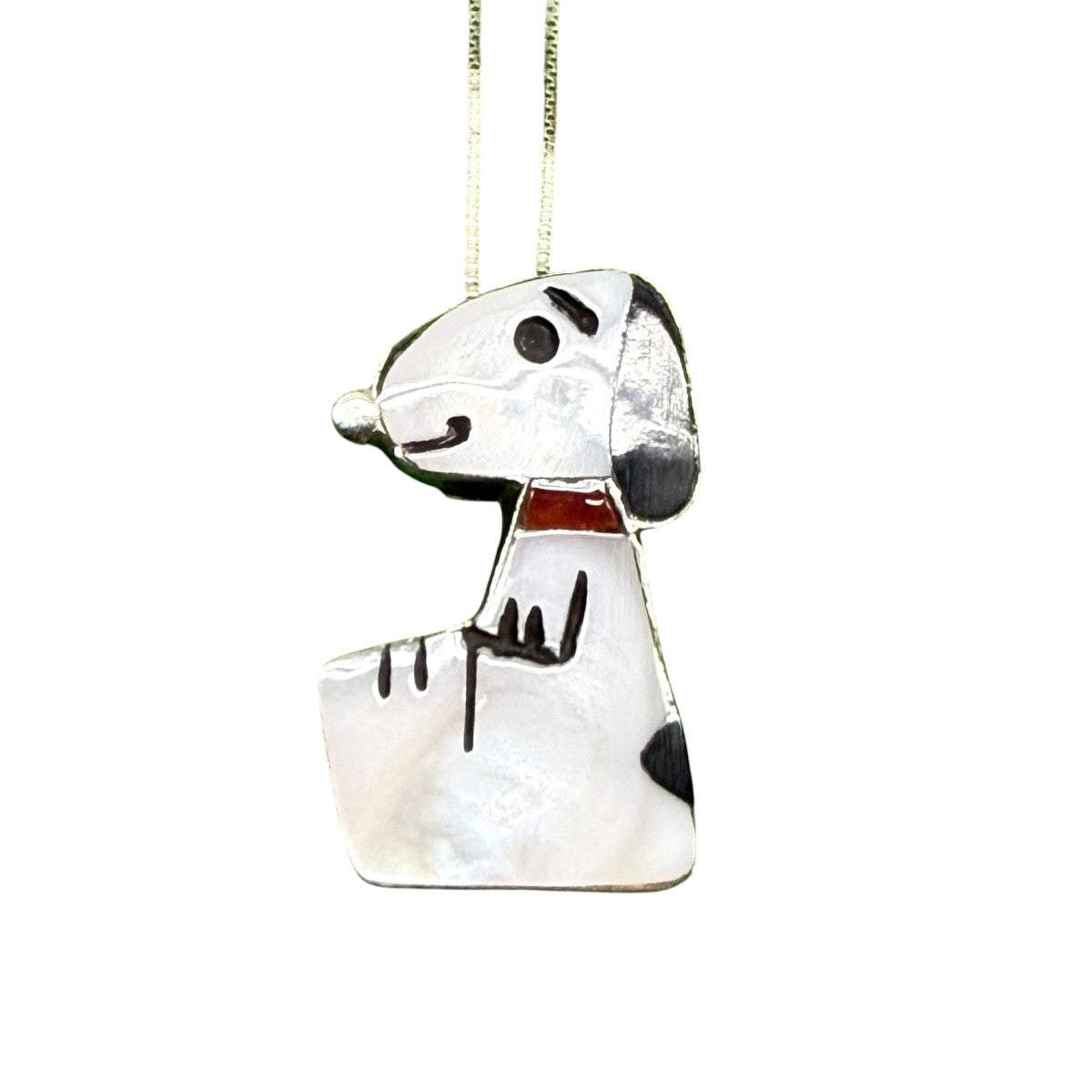 Inlay NecklaseインレイSサイズスヌーピーネックレス