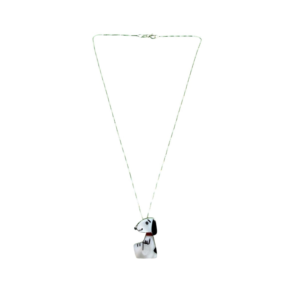 Inlay NecklaseインレイSサイズスヌーピーネックレス