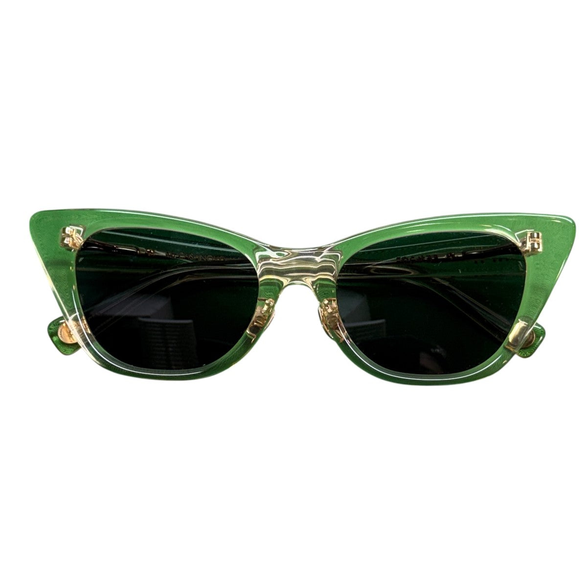 やらせろ眼鏡CLEAR YELLOW ／ GREEN SMOKE LENS／サングラス