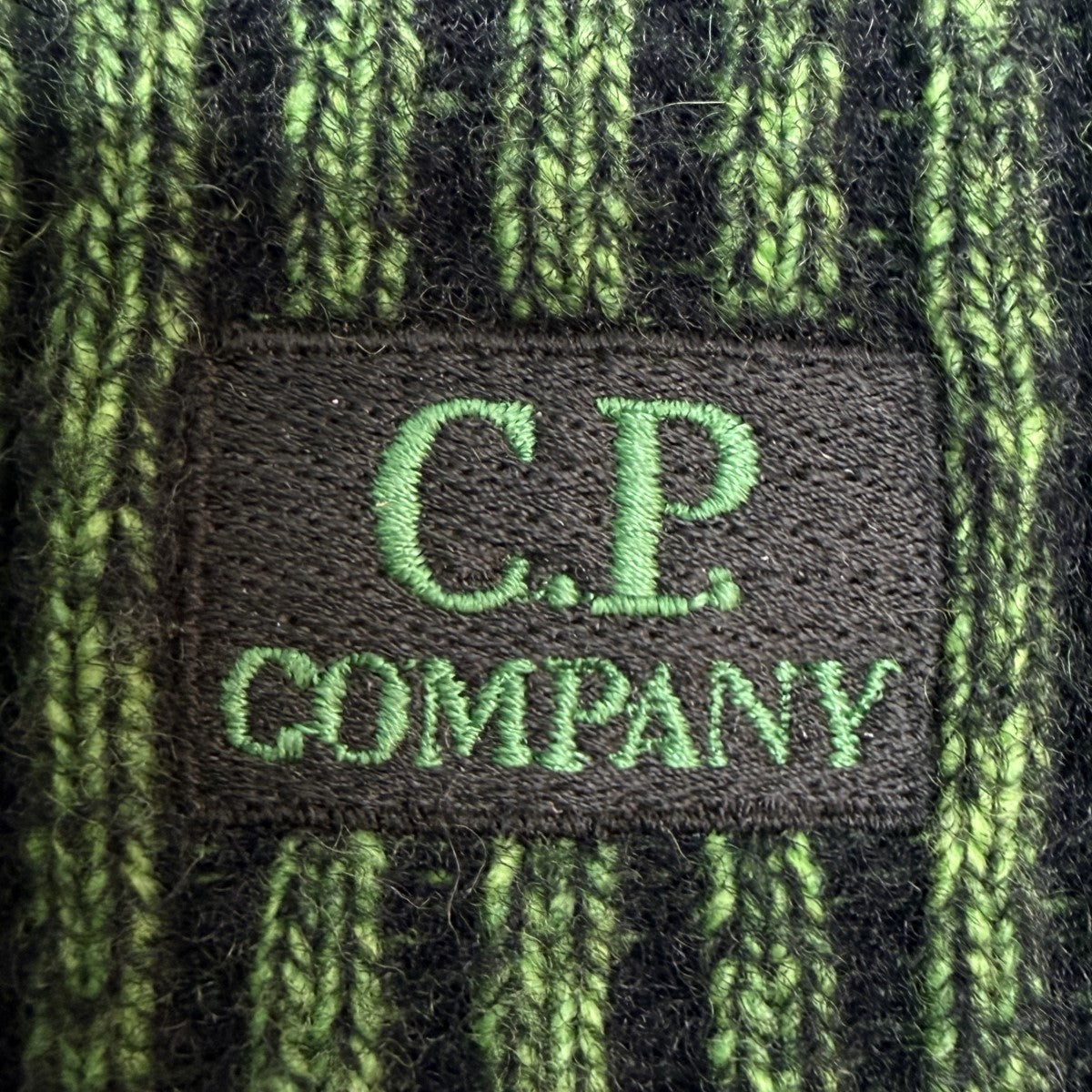 C．P COMPANY ニットキャップ／ロゴワンポイントビーニーニットキャップ15CMAC278A-006170A 古着・中古-2枚目のアイテム画像
