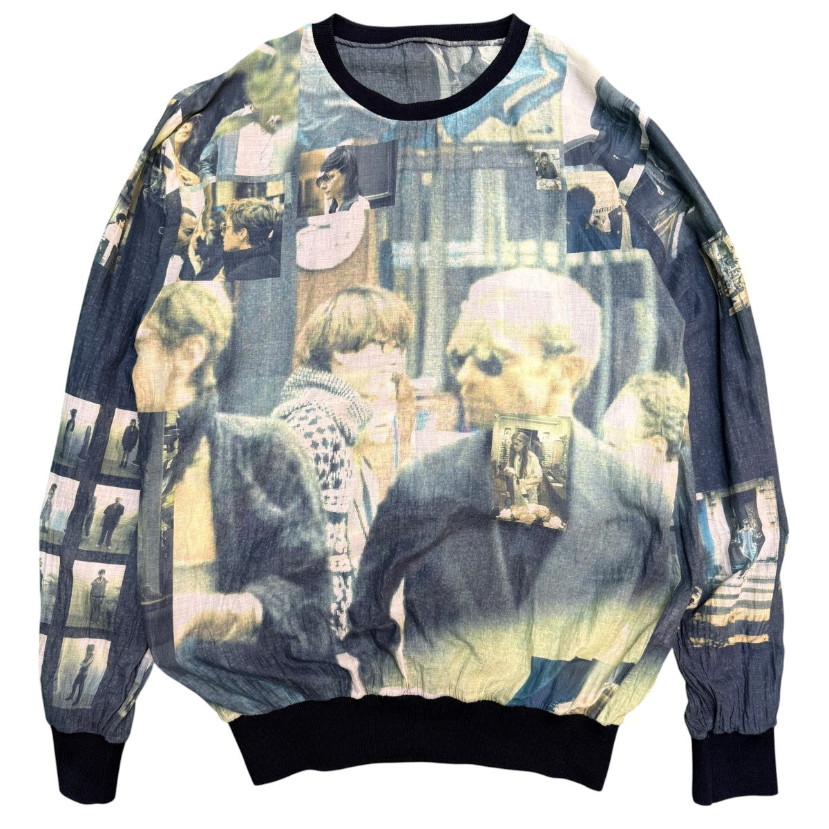 Intrarelevance期フォト転写コラージュL／S 希少／転写ロングスリーブTシャツ