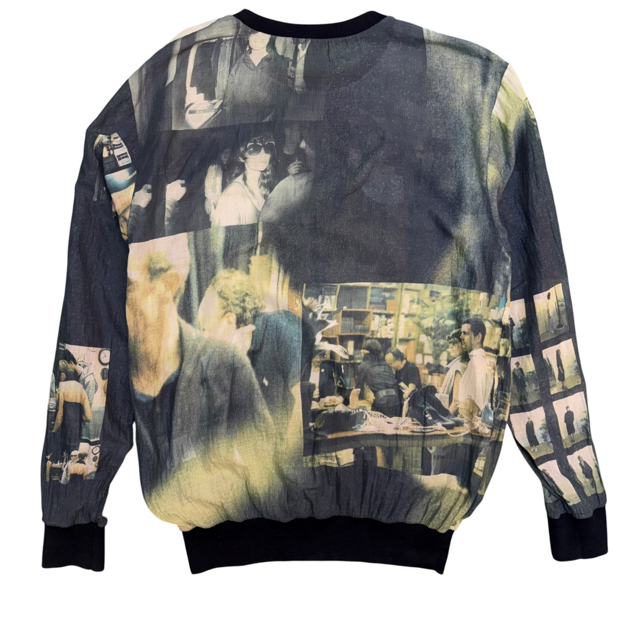 Intrarelevance期フォト転写コラージュL／S 希少／転写ロングスリーブTシャツ