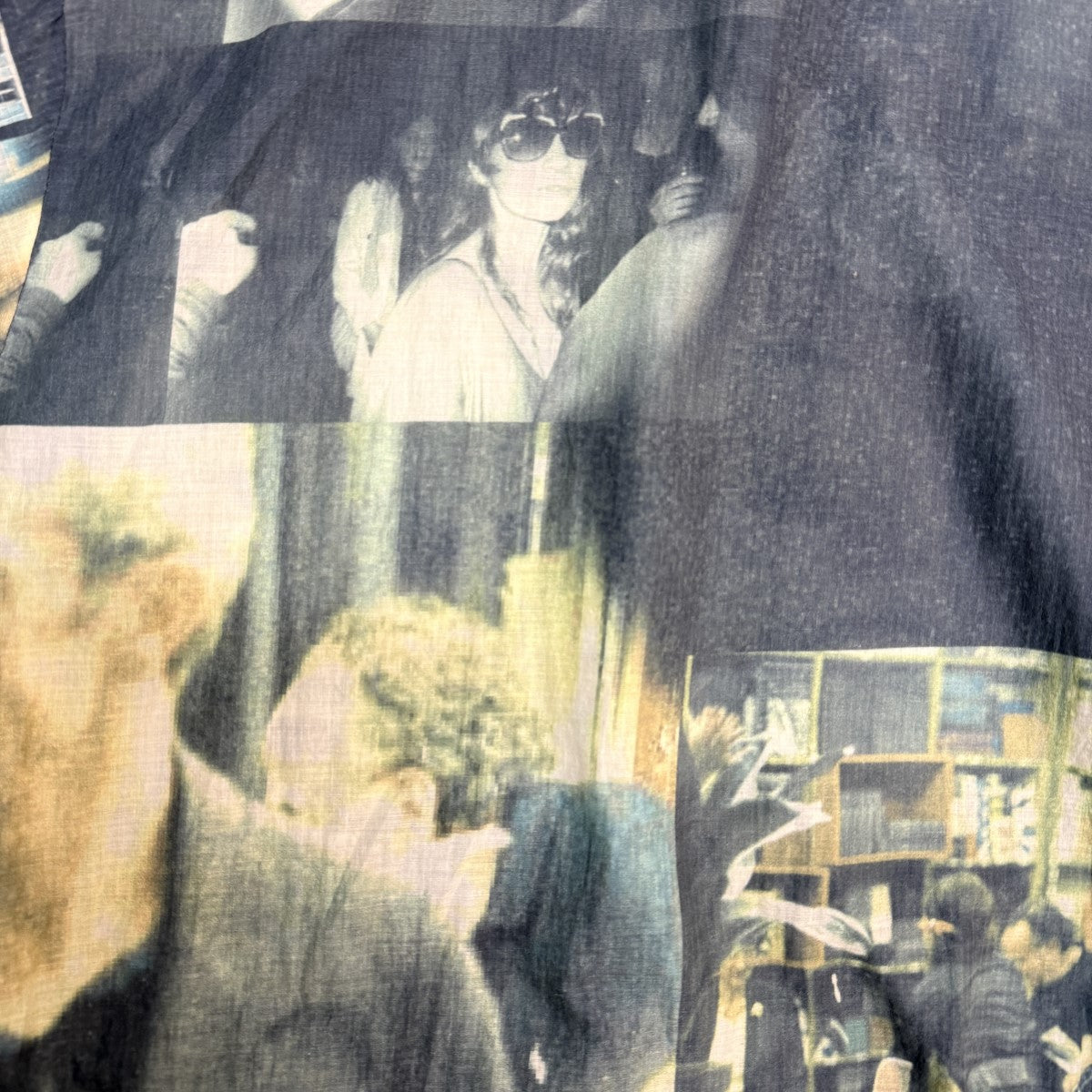Intrarelevance期フォト転写コラージュL／S 希少／転写ロングスリーブTシャツ