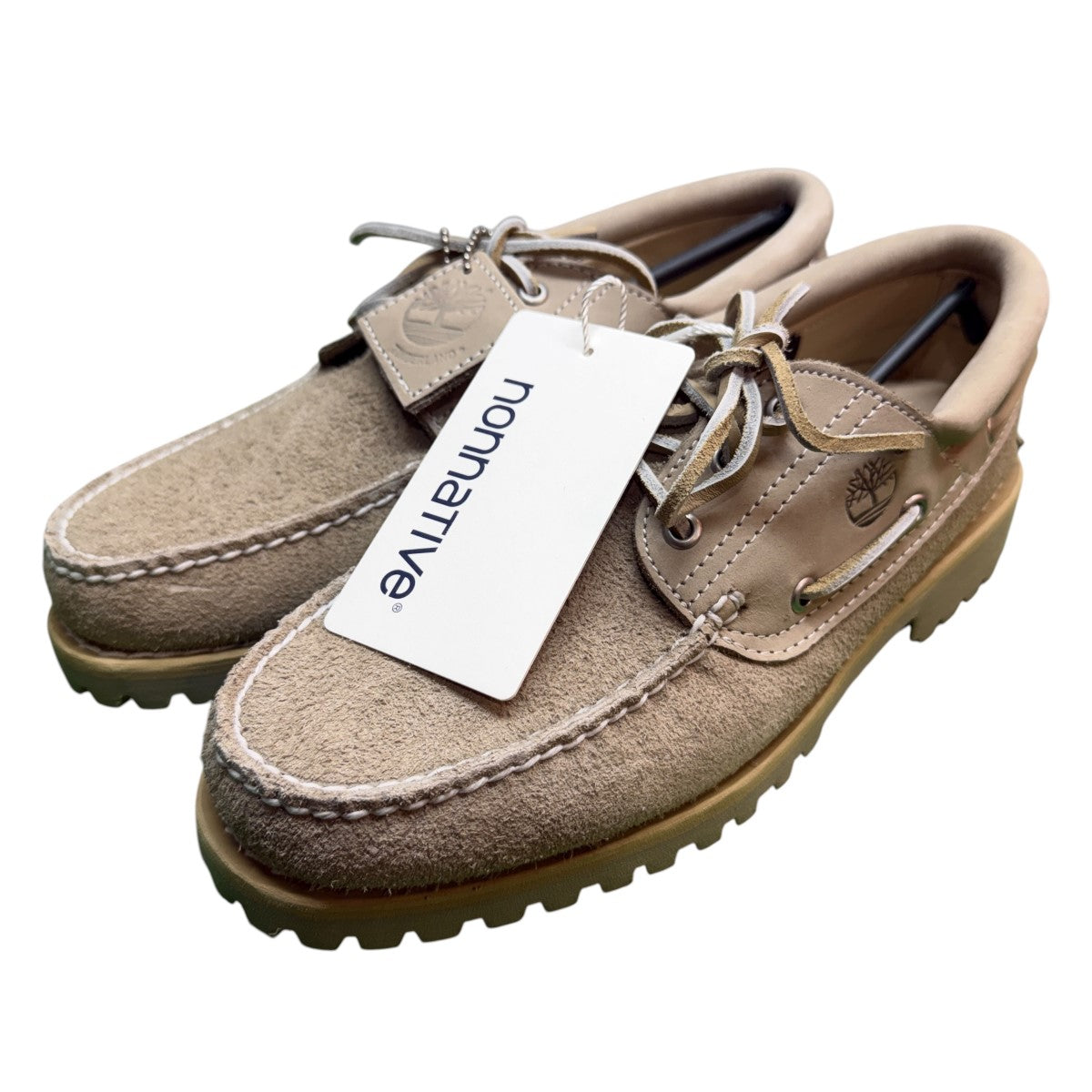 Timberland×nonnative 26SS/3 EYE CLASSIC／TAUPE／コラボモカシンシューズ/NN-F4852 古着・中古-1枚目のアイテム画像