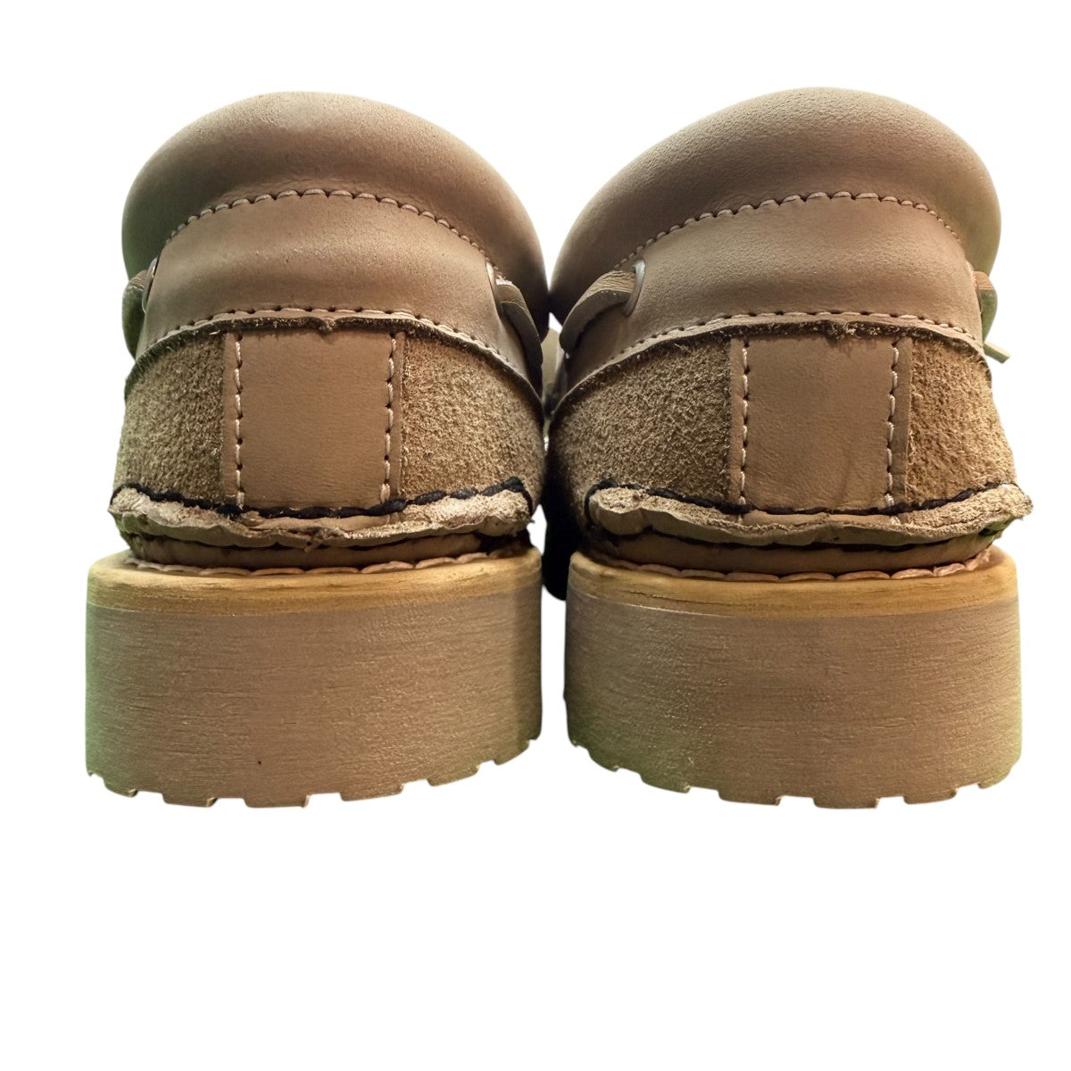 Timberland×nonnative 26SS/3 EYE CLASSIC／TAUPE／コラボモカシンシューズ/NN-F4852 古着・中古-4枚目のアイテム画像