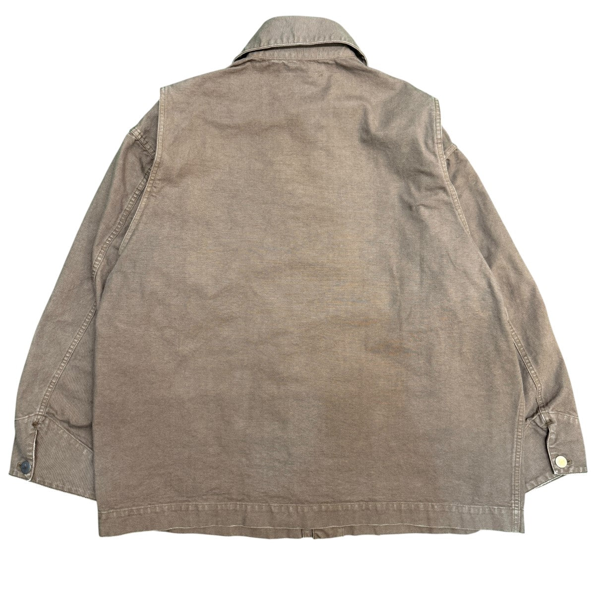 25SS/DUCK COVERALLTAUPE／ダックカバーオールジャケット/2502013