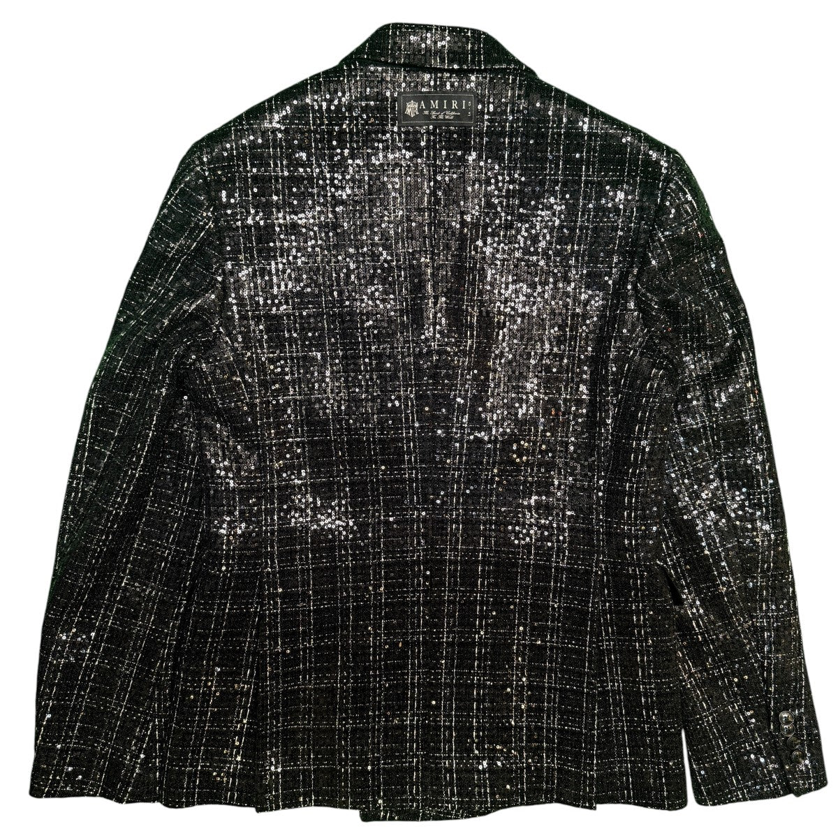 24SS/SEQUIN BOUCLE DB BLAZER AMIRI／スパンコールダブルブレザージャケット/SRAMSUFO1001